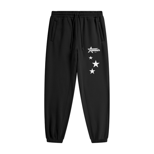 Kunbah24 classic black joggers