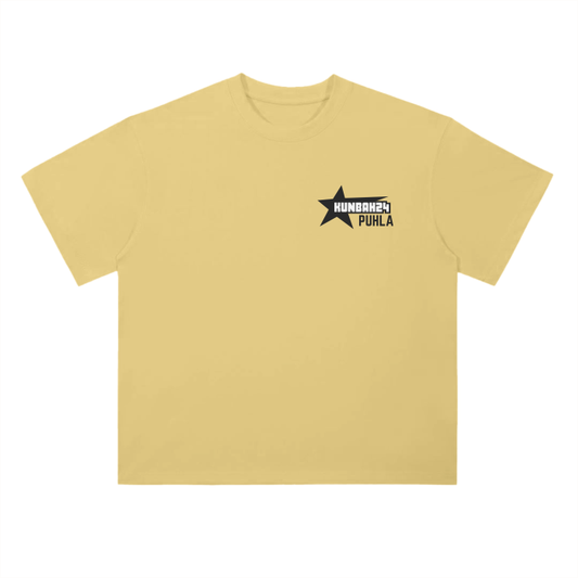 Kunbah24 lemon yellow tee