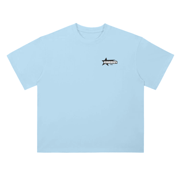 kunbah24 light blue tee