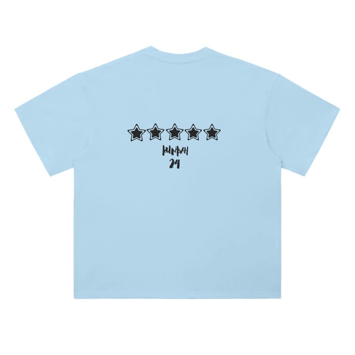 kunbah24 light blue tee