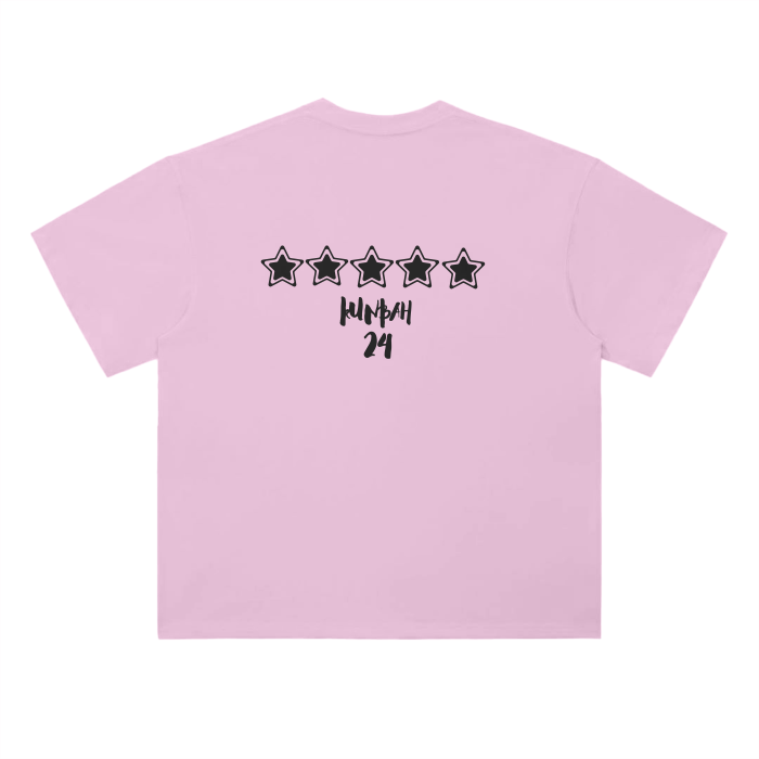 Kunbah24 cherry blossom pink tee