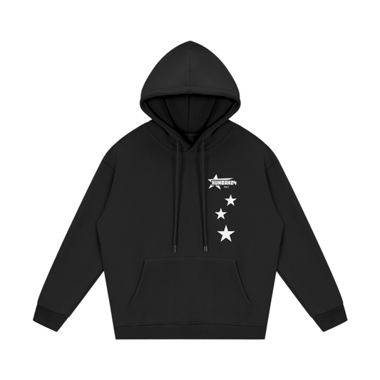 Kunbah24 classic black hoodie